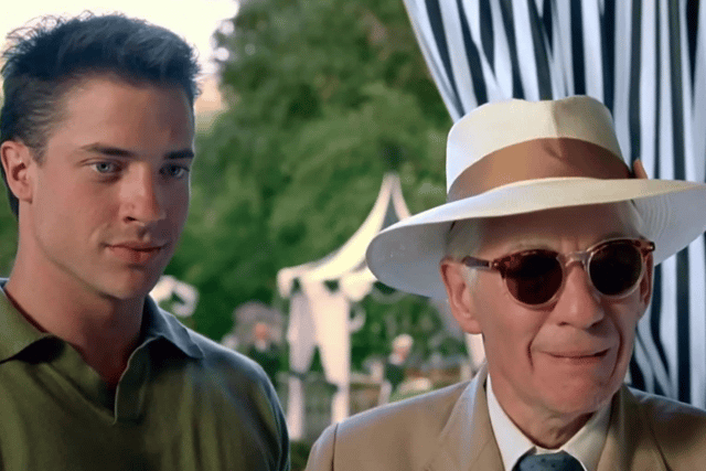 Brendan Fraser and Sir Ian McKellen in Gods and Monsters (Credit: Lionsgate Films)