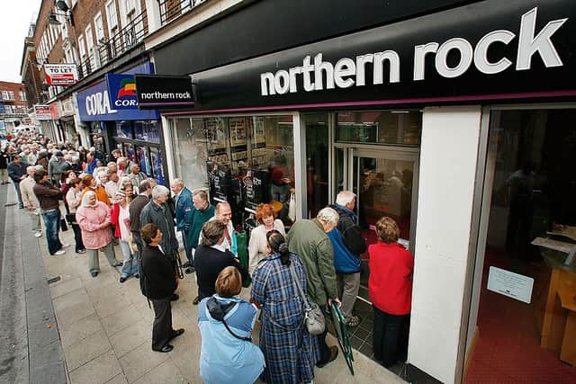 Silicon Valley Bank’s collapse has echoes of the run on Northern Rock in 2007 (image: Getty Images)
