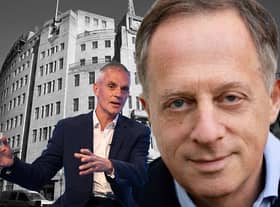 BBC director general Tim Davie and chairman Richard Sharp both have links to the Tory Party (Image: Kim Mogg / Getty)
