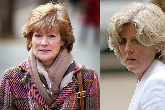 Lady Sarah McCorquodale and Lady Jane Fellowes, the older sisters of the late Diana, Princess of Wales. Images: Getty. 