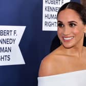 Meghan, Duchess of Sussex attends the 2022 Robert F. Kennedy Human Rights Ripple of Hope Gala at New York Hilton  (Getty)