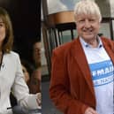BBC Question Time host Fiona Bruce has announced that she will be stepping back from her role as an ambassador for the domestic violence charity Refuge, following comments she made on air about Stanley Johnson. Credit: PA / Getty Images