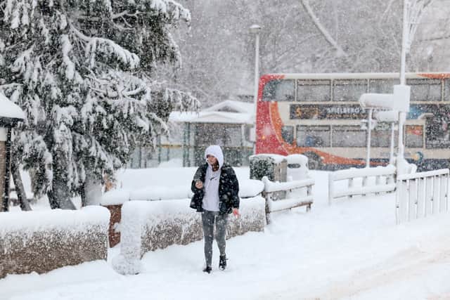 Yellow weather warnings for snow and ice have been issued by the Met Office (Photo: Getty Images)