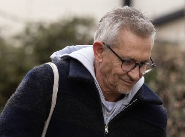 Match of the Day presenter Gary Lineker has seen his son receive death threats on Twitter after his BBC suspension was lifted - Credit: Getty Images