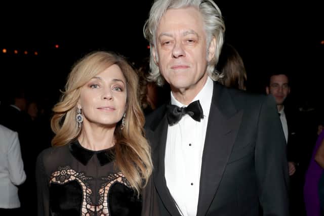 Sir Bob Geldof and his wife Jeanne Marine at the 2016 Angel Ball in New York City (Photo: Cindy Ord/Getty Images for Gabrielle’s Angel Foundation)