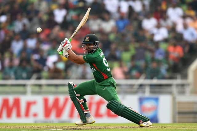 Najmul Hossain Shanto was named Player of the Series after scoring 144 across the three matches