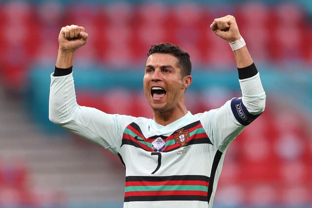 Cristiano Ronaldo is the most followed person on Instagram. (Getty Images)