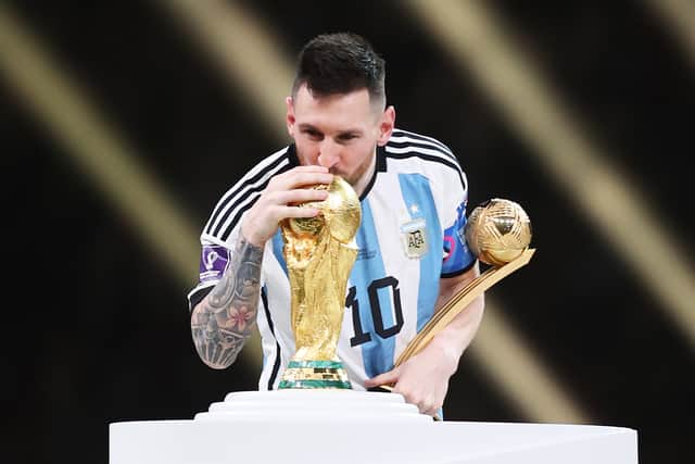 Lionel Messi guided Argentina to World Cup glory in 2022. (Getty Images)