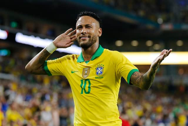 Neymar is Brazil’s all-time leading goalscorer alongside Pele. (Getty Images)