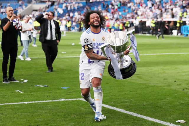 Marcelo is the most decorated footballer in Real Madrid history. (Getty Images)
