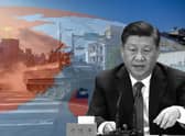 Chinese President Xi Jinping has said that China will bolster its military amid concerns a conflict with Taiwan could break out. (Credit: Getty Images)