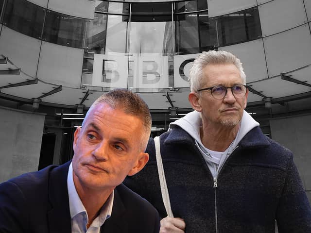 BBC director general Tim Davie was forced into an embarrassing u-turn over Gary Lineker (Image: Kim Mogg / Getty)