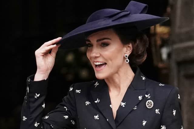 Kate Middleton wore Erdem to the Commonwealth Service (Pic:Getty)