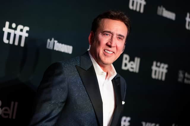 Nicolas Cage attends the 2022 Toronto International Film Festival premiere of 'Butcher's Crossing' at Roy Thomson Hall on September 09, 2022 in Toronto, Ontario. (Photo by Emma McIntyre/Getty Images)