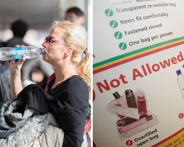 Travellers will soon be able to take more liquids on board planes (Images: Getty / Adobe)