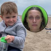 Harvey Borrington and his stepmum Leila, who has been jailed for killing him. Picture: Nottinghamshire Police/ NationalWorld Graphics Team