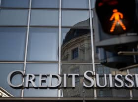 Credit Suisse has suffered partly as a result of the collapse of Silicon Valley Bank (image: AFP/Getty Images)