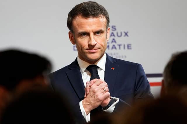 Macron is facing widespread criticism for enacting a controversial pension reforms bill without a vote in the French National Assembly. (Credit: Getty Images)