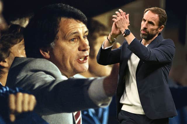 Gareth Southgate is leading England into a fourth qualification campaign. (Getty Images/ Graphic by Kim Mogg National World)