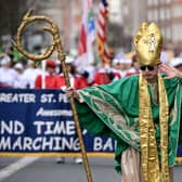 Performers take part in the St Patrick’s Day parade in Dublin in 2022 (Photo: Charles McQuillan/Getty Images)