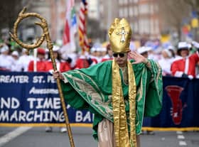 Performers take part in the St Patrick’s Day parade in Dublin in 2022 (Photo: Charles McQuillan/Getty Images)