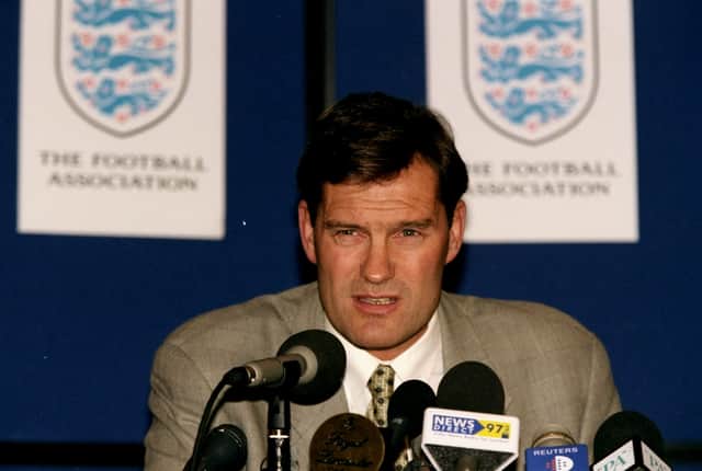 Glen Hoddle led England to the round of 16 in the 1998 World Cup. (Getty Images)