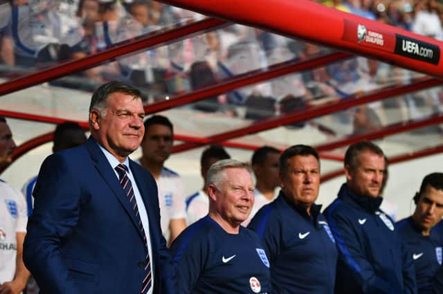 Sam Allardyce had the shortest reign of any England manager. (Getty Images)