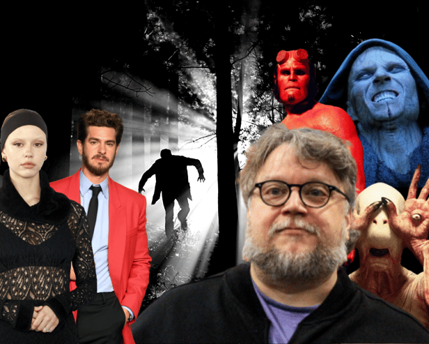 Mia Goth, Oscar Isaac and Andrew Garfield have all been tipped for roles in Guillermo Del Toro’s upcoming Frankenstein film for Netflix (Credit: Getty Images/Canva/Fox Searchlight Films)
