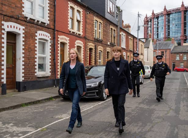 Paula Malcolmson as Colette Cunningham in Redemption (Photo: ITV PLC)