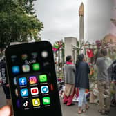 In 2019, Meta, Twitter, and Google each committed to uphold the Christchurch Call. But the Center for Countering Digital Hate says this was an empty promise (Photos: Getty & Adobe Stock)