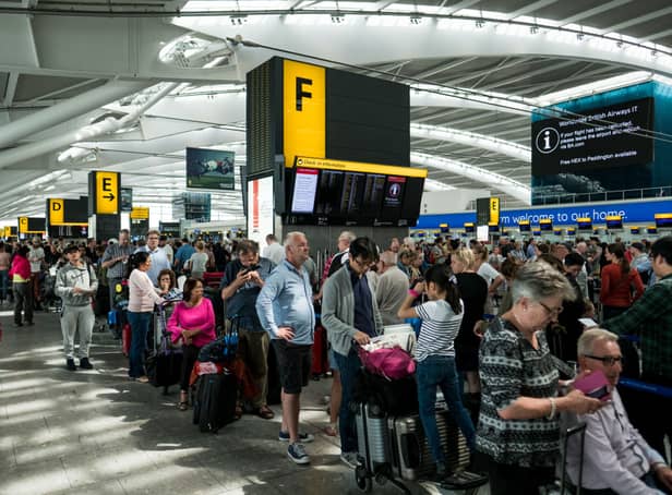 Passengers travelling from Heathrow Terminal 5 over Easter have been told to expect delays (Photo by Jack Taylor/Getty Images)