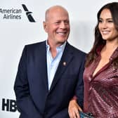 Bruce Willis and wife Emma Heming Willis attend the “Motherless Brooklyn” Arrivals during the 57th New York Film Festival on October 11, 2019 in New York City. (Picture: Theo Wargo/Getty Images for Film at Lincoln Center)