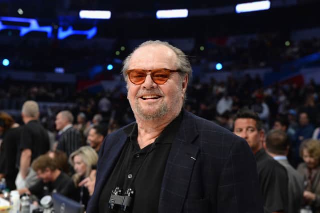 Jack Nicholson attends the NBA All-Star Game 2018 at Staples Center on February 18, 2018 in Los Angeles, California.  (Photo by Kevork Djansezian/Getty Images)