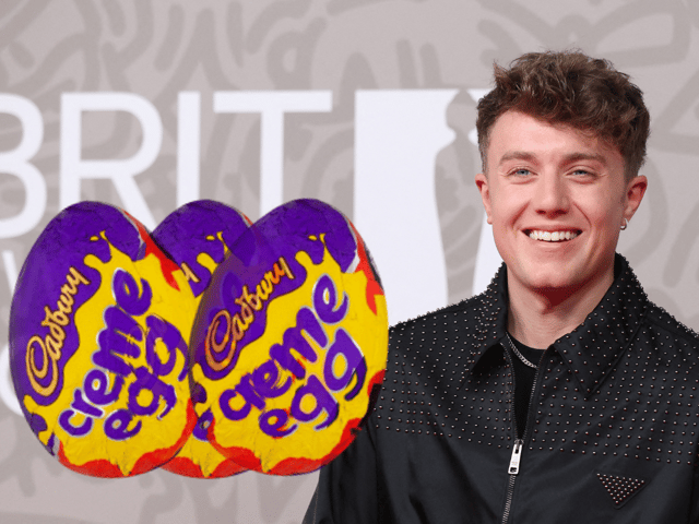 Twitter followers of Roman Kemp were shocked to learn that an egg worth £10,000 was eaten by the Capital FM host (Credit: Getty Images/Cadbury)
