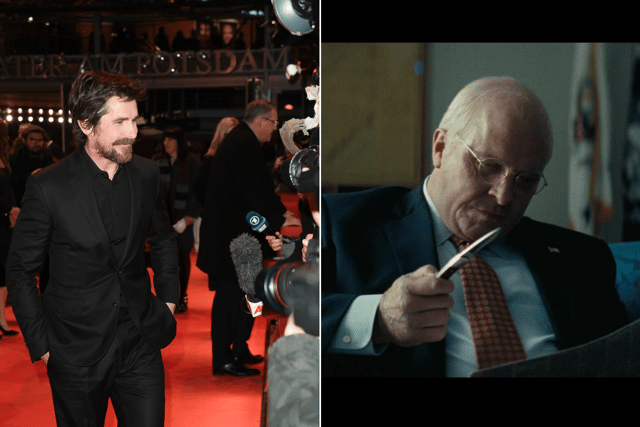 Christian Bale didn't rely entirely on prosthetics when he played Dick Cheney in Vice (Credit: Getty Images/Gary Sanchez Productions)