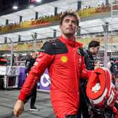 Charles Leclerc ahead of the Saudi Arabian Grand Prix