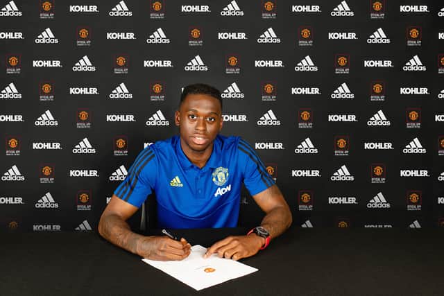 Aaron Wan-Bissaka signed for Manchester United in 2019. (Getty Images)