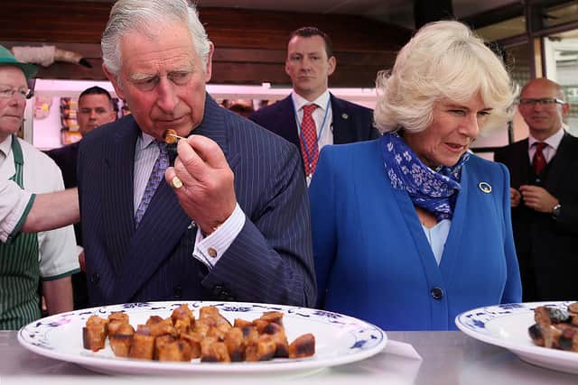 King Charles' favourite dish is reportedly cheesy baked eggs (Pic:Getty)