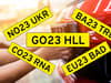 Banned UK number plates: the ‘23’ UK registration marks withheld by the DVLA for being too rude