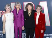 Rita Moreno, Sally Field, Lily Tomlin and Jane Fonda attend the Los Angeles premiere screening of Paramount Pictures’ “80 for Brady” (Getty Images)