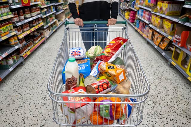 Some of the most popular supermarket items such as milk and fruit were among those noted to have seen a significant increase in the past year. (Credit: Getty Images)
