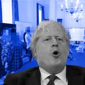 Boris Johnson faces televised hearing over partygate scandal. (PA/Getty/ Graphic by Kim Mogg National World)