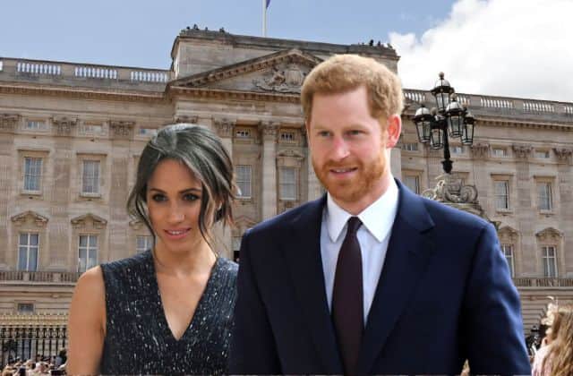 Prince Harry and Meghan Markle may not attend King Charles' coronation in May (Pic:Getty)