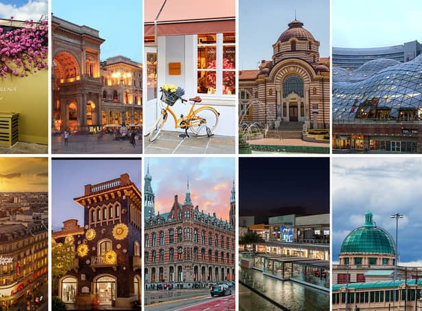 The most photographed shopping centres in the world - according to Instagram.