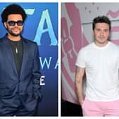 The Weeknd and Brooklyn Beckham are trending for positive and negative reasons. Photos by Getty