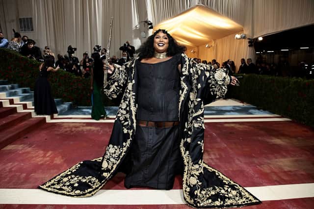 Lizzo wore a Georgian inspired gown to the Met Gala last year (Pic:Getty)