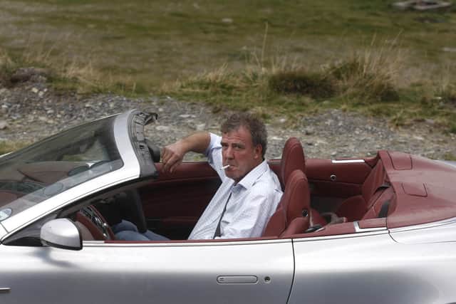 Jeremy Clarkson broke his thumb during a Top Gear stunt