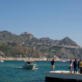The port of Taormina, Sicily - the location for The White Lotus Season 2 (Credit: Fabio Lovino/HBO)