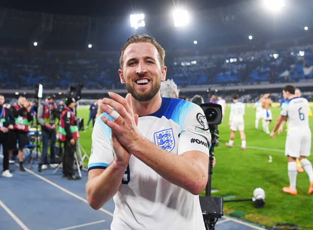 Harry Kane is England’s all-time leading goalscorer. (Getty Images)