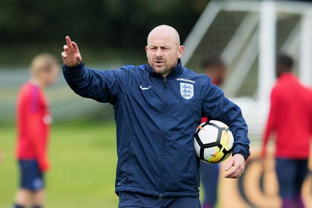 Former Everton midfielder Lee Carsley is now manager of England’s under 21 team. (Getty Images)